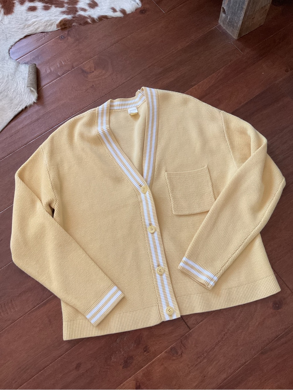 Alo Yoga tennis club knit cardigan sweater